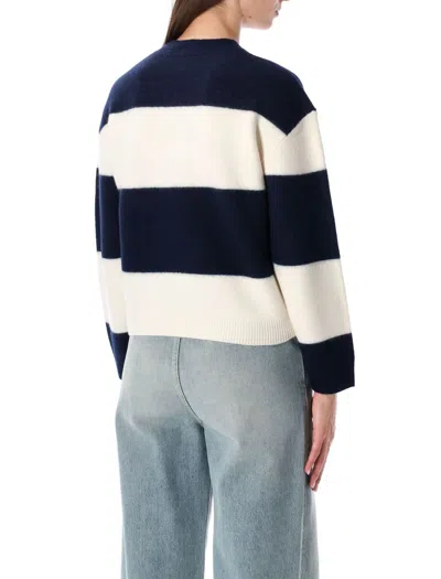 Apc Sweater A. P.c. Woman Color Ecru In Multi