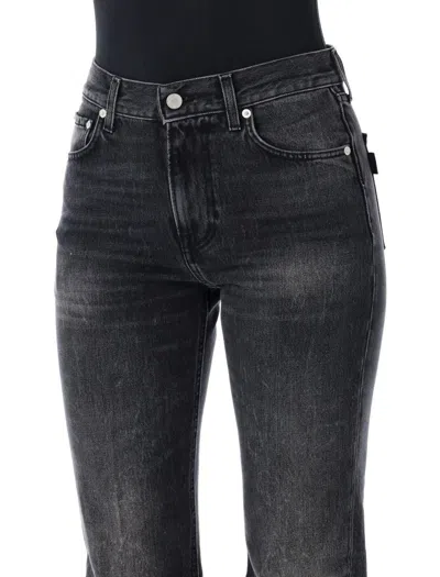 Haikure Flora Jeans Featuring Belt Loops In Black