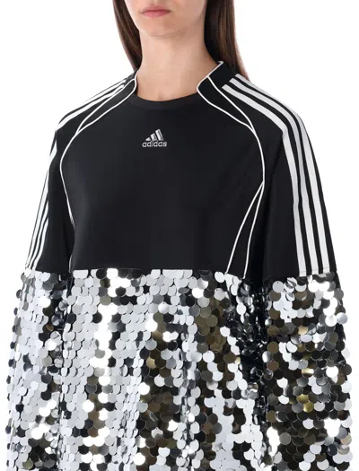 Adidas Originals Teamgeist Adilenium Season 4 Mini Dress In Black