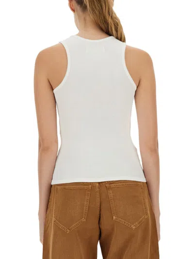 Vivienne Westwood Ribbed Tank Top In White