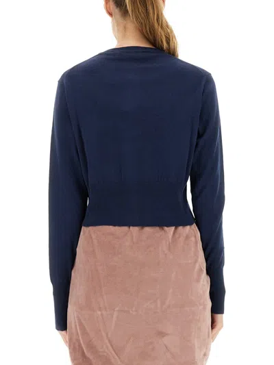 Vivienne Westwood Blue Sweater In Blue