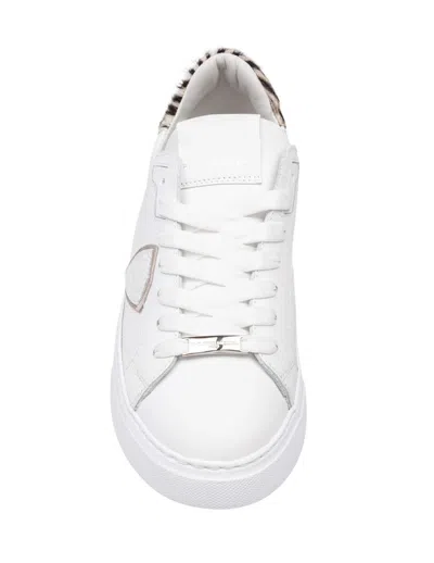 Philippe Model Leather Sneakers In Multi