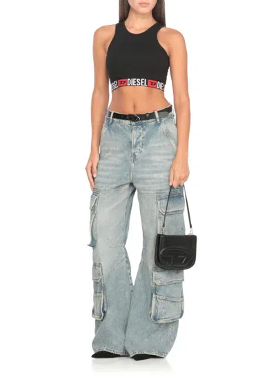 Diesel Canada Goose Hybridge Full Zip Down Jacket In Black