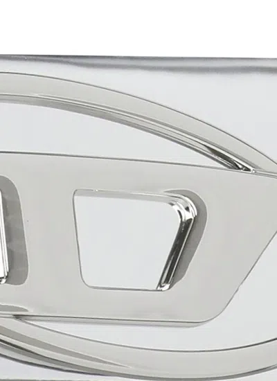 Diesel Silver 1dr Wallet In Silver
