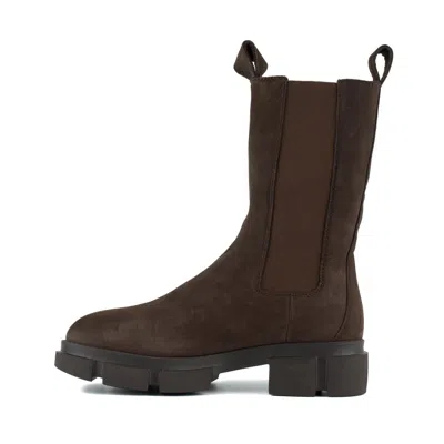 Copenhagen Elastic-panelled Chelsea Boots In Brown