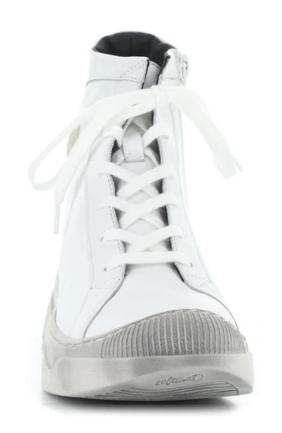 Softinos By Fly London Appe Lace-up High Top Sneaker