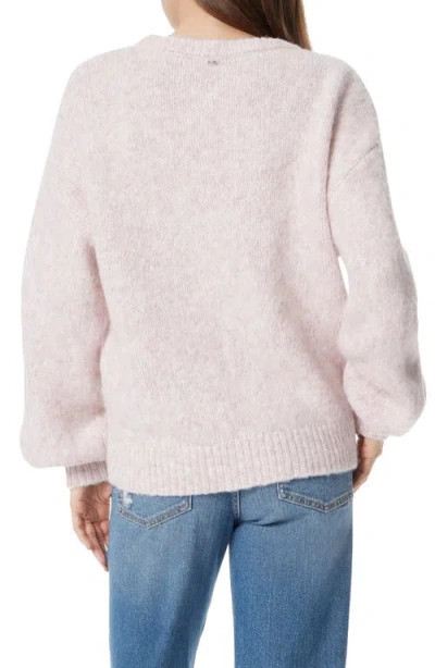 Sam Edelman Khloe Boxy Crewneck Pullover Sweater In Multi