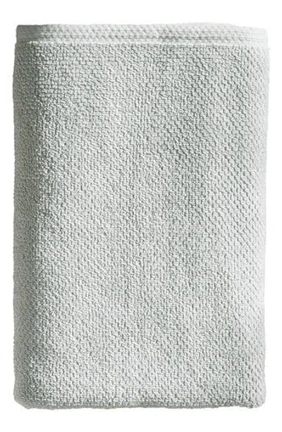 Woven & Weft Textured Single Bath Towel In Gray