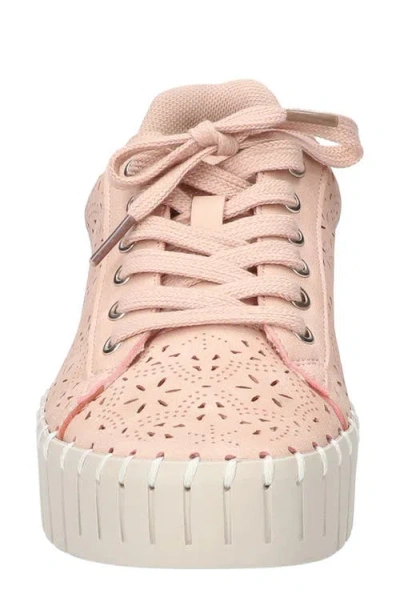 Easy Street Retta Womens Round Closed Toe Oxford Shoes In Pink