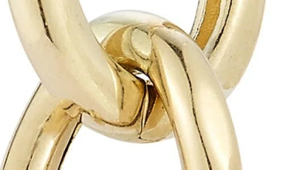 Ember Fine Jewelry 14k Paperclip Link Drop Earrings In Gold