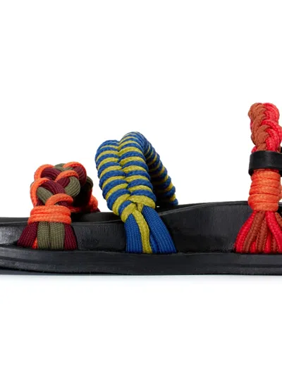 Osklen Makramee-sandalen In Multi