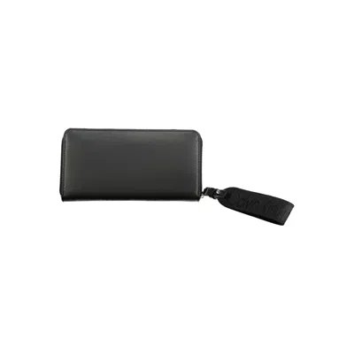 Calvin Klein Black Polyethylene Wallet In Black