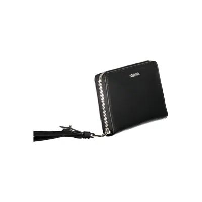 Calvin Klein Black Polyethylene Wallet In Black