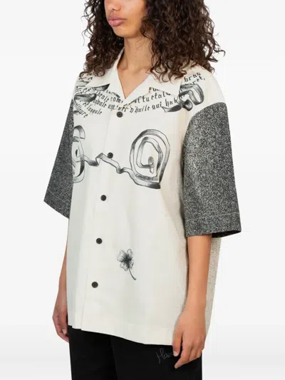 Jean Paul Gaultier Hemd Mit Rosen-print In Multi