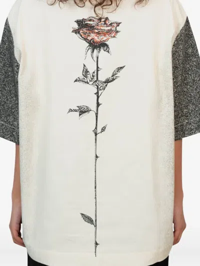 Jean Paul Gaultier Hemd Mit Rosen-print In Multi