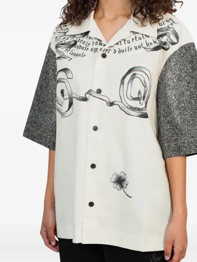 Jean Paul Gaultier Hemd Mit Rosen-print In Multi