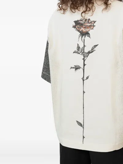 Jean Paul Gaultier Hemd Mit Rosen-print In Multi