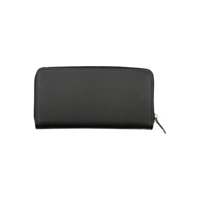 Calvin Klein Elegant Black Rfid Secure Women's Wallet In Black