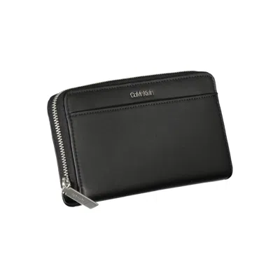Calvin Klein Elegant Black Rfid Secure Women's Wallet In Black