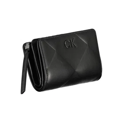 Calvin Klein Elegant Zip-around Rfid Secure Women's Wallet In Black