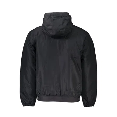Calvin Klein Elegant Waterproof Long-sleeved Jacket In Black