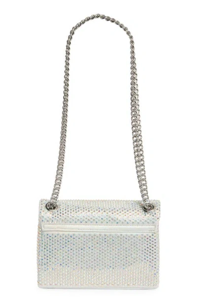 Kurt Geiger London Mini Brixton Crossbody Bag In Silver