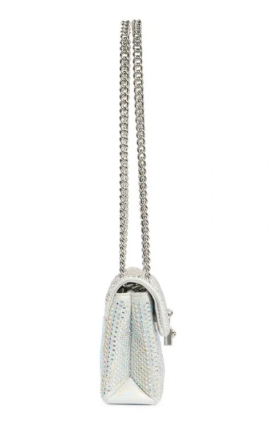 Kurt Geiger London Mini Brixton Crossbody Bag In Silver