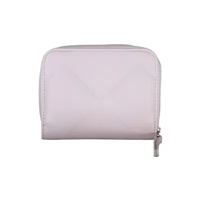 Calvin Klein Purple Polyester Women Wallet In Purple