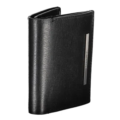 Calvin Klein Sleek Bifold Wallet With Rfid Block Men's Technology In Black