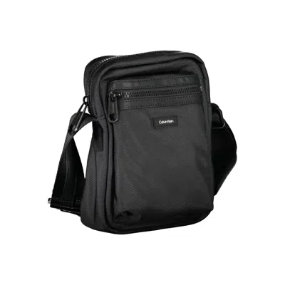 Calvin Klein Sleek Black Recycled Shoulder Men's Bag