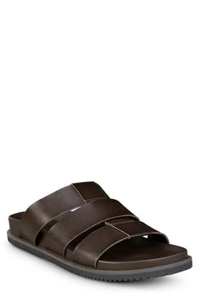Allen Edmonds Davis Slide Sandal In Brown
