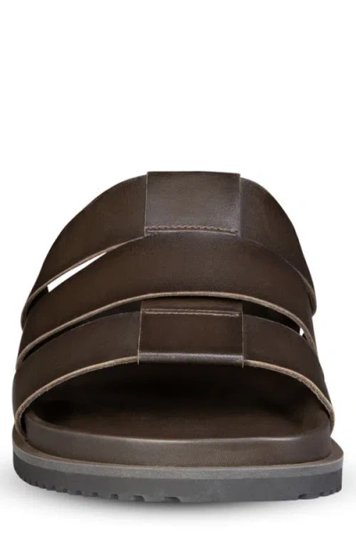 Allen Edmonds Davis Slide Sandal In Brown