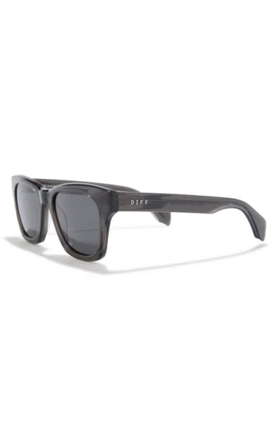 Diff Dean 51mm Square Sunglasses In Black