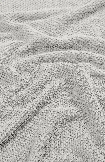 Woven & Weft Loop Textured 2-pack Bath Towels In Gray