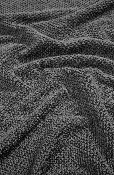 Woven & Weft Loop Textured 2-pack Bath Towels In Gray