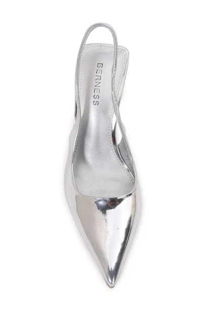 Berness Cassia Slingback Pump In Silver