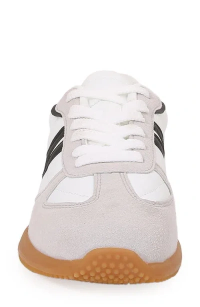Berness Curve Stripe Sneaker In White