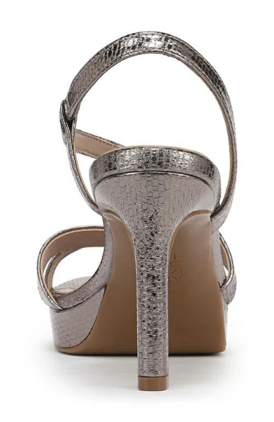 Naturalizer Women's Abby Open Square Toe Platform Dress Sandals In Gray