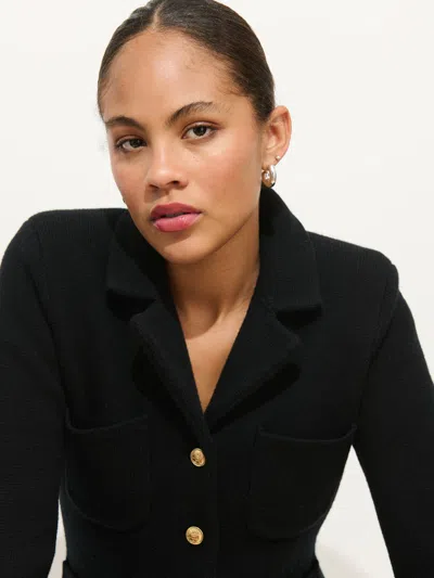 Alex Mill London Sweater Jacket In Black