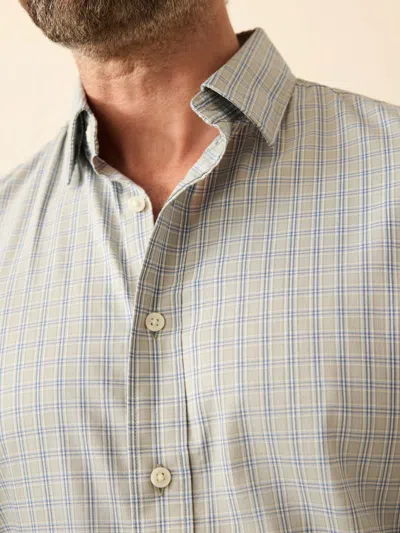 Faherty Movement Shirt In Green