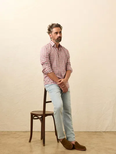 Faherty Movement&trade; Shirt In Red