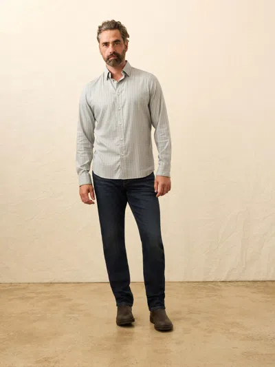Faherty Movement Shirt In Green