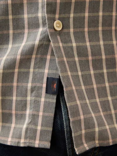 Faherty Movement Monterrey Shirt In Gray