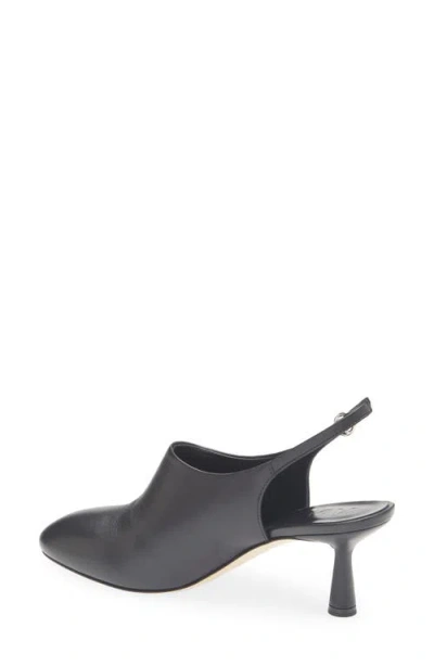 Aeyde Malin Heel Round Toe Pumps In Black