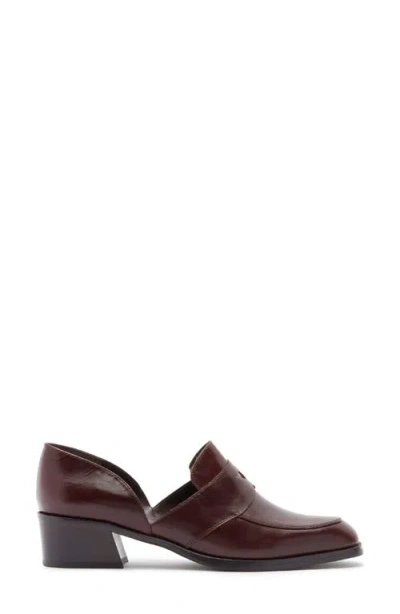 Jeffrey Campbell Empirical D'orsay Penny Loafer In Brown