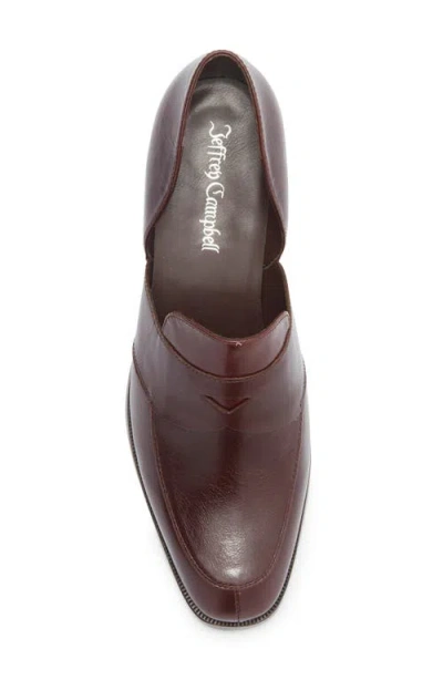 Jeffrey Campbell Empirical D'orsay Penny Loafer In Brown