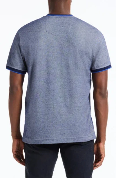 Robert Graham Holton Short Sleeve T-shirt In Blue