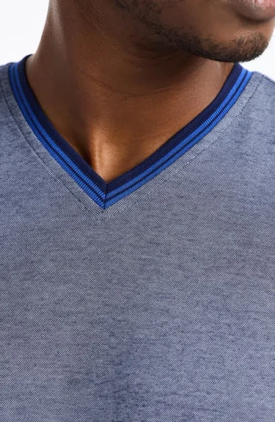 Robert Graham Holton Short Sleeve T-shirt In Blue