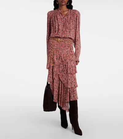 Jimmy Choo Alizze 85 Suede Knee Boots In Animal Print