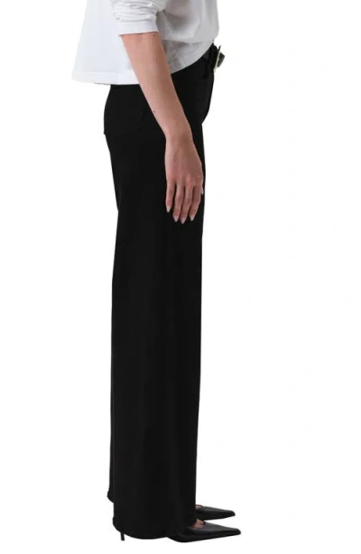 Citizen Of Humanity Citizens Of Humanity Paloma High Rise Wide Leg Jeans In Devine In Black